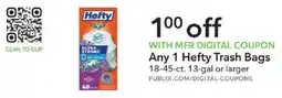 Publix Hefty trash bags offer
