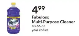 Publix Fabuloso multi-purpose cleaner offer