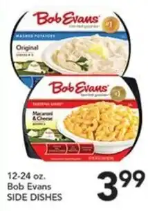 Pete's Fresh Market Bob Evans side dishes offer