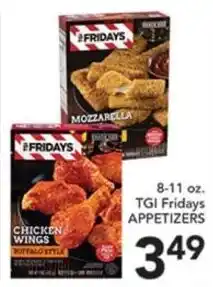 Pete's Fresh Market Tgi Fridays chicken wings buffalo style offer