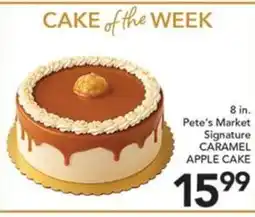 Pete's Fresh Market Pete's Market Signature Caramel Apple Cake offer