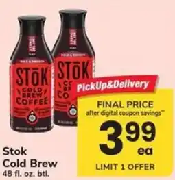 ACME Stok Cold Brew offer
