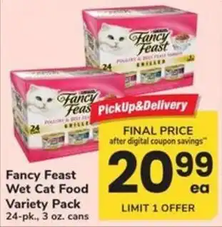 Fancy Feast Wet Cat Food Variety Pack