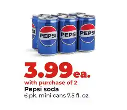 Hy-Vee Pepsi soda offer