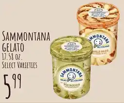Jewel-Osco SAMMONTANA GELATO 17.58 oz offer