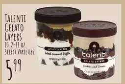 Jewel-Osco TALENTI GELATO LAYERS offer