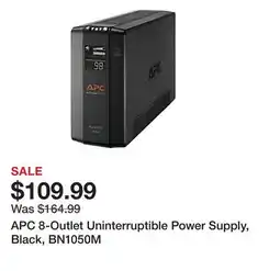 Office Depot APC 8-Outlet Uninterruptible Power Supply, Black, BN1050M offer