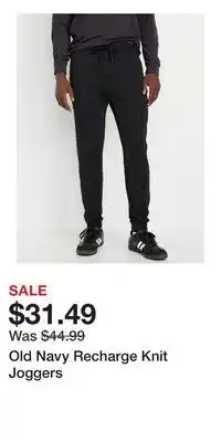 Old Navy Old Navy Recharge Knit Joggers offer