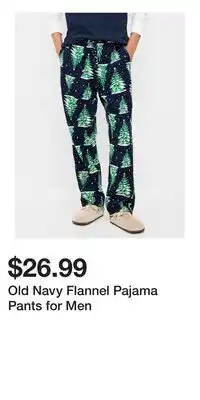 Old Navy Old Navy Flannel Pajama Pants for Men offer