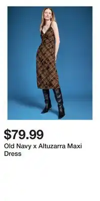 Old Navy Old Navy x Altuzarra Maxi Dress offer