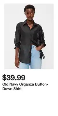 Old Navy Old Navy Organza Button-Down Shirt offer