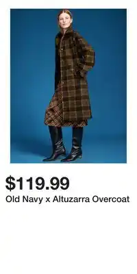 Old Navy Old Navy x Altuzarra Overcoat offer