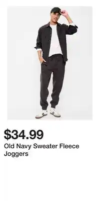 Old Navy Old Navy Sweater Fleece Joggers offer