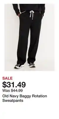 Old Navy Old Navy Baggy Rotation Sweatpants offer