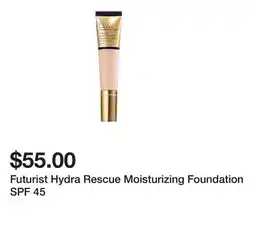 Belk Futurist Hydra Rescue Moisturizing Foundation SPF 45 offer