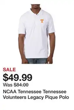 Belk NCAA Tennessee Tennessee Volunteers Legacy Pique Polo offer