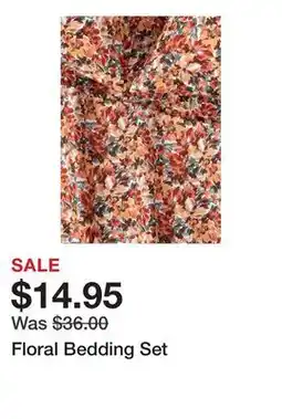 Belk Floral Bedding Set offer