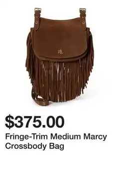 Belk Fringe-Trim Medium Marcy Crossbody Bag offer
