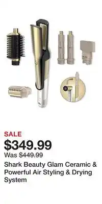 Ulta Beauty Shark Beauty Glam Ceramic & Powerful Air Styling & Drying System offer