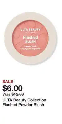 Ulta Beauty ULTA Beauty Collection Flushed Powder Blush offer
