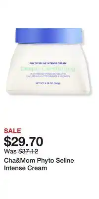 Ulta Beauty Cha&Mom Phyto Seline Intense Cream offer