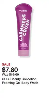 Ulta Beauty ULTA Beauty Collection Foaming Gel Body Wash offer