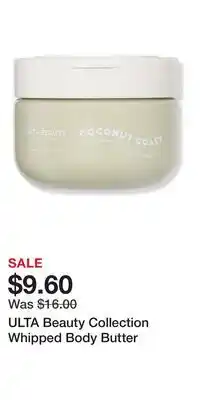 Ulta Beauty ULTA Beauty Collection Whipped Body Butter offer