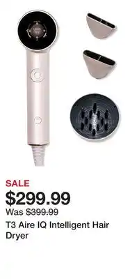 Ulta Beauty T3 Aire IQ Intelligent Hair Dryer offer