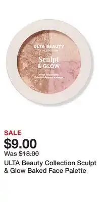 Ulta Beauty ULTA Beauty Collection Sculpt & Glow Baked Face Palette offer