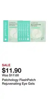 Ulta Beauty Patchology FlashPatch Rejuvenating Eye Gels offer