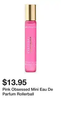 Bath & Body Works Pink Obsessed Mini Eau De Parfum Rollerball offer
