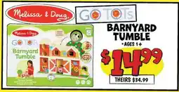 Ollie's GO TOTS BARNYARD TUMBLE offer