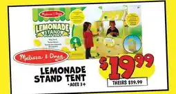 Ollie's LEMONADE STAND TENT offer