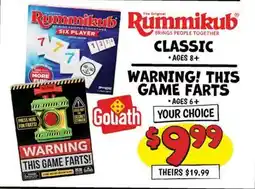 Ollie's RUMMIKUB CLASSIC offer