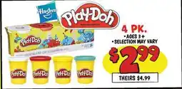 Ollie's Play-Doh 4 PK offer