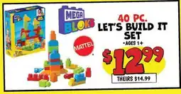 Ollie's 40 PC. LET'S BUILD IT SET offer