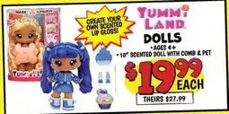 Ollie's YUMMI LAND DOLLS offer
