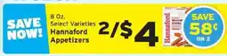 Hannaford Hannaford Appetizers offer
