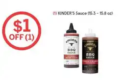 Woodman's Kinder's sauce offer