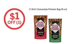 Woodman's Dot's Homestyle Pretzels Bag offer