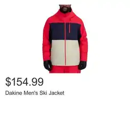 Costco Dakine Men's Ski Jacket offer