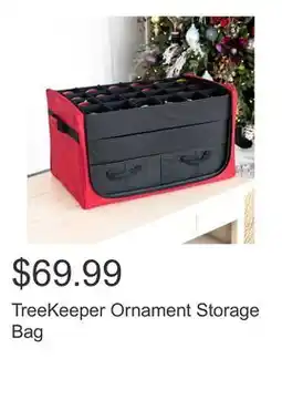 Costco TreeKeeper Ornament Storage Bag offer