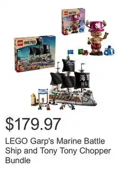 Costco LEGO Garp's Marine Battle Ship and Tony Tony Chopper Bundle offer