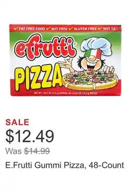 Costco E.Frutti Gummi Pizza, 48-Count offer