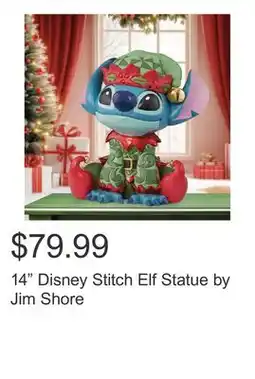 Costco 14 Disney Stitch Elf Statue by Jim Shore offer