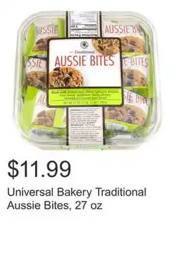 Costco Universal Bakery Traditional Aussie Bites, 27 oz offer
