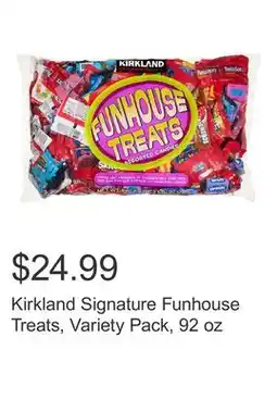 Costco Kirkland Signature Funhouse Treats, Variety Pack, 92 oz offer