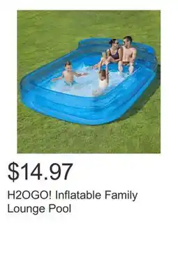 Costco H2OGO! Inflatable Family Lounge Pool offer