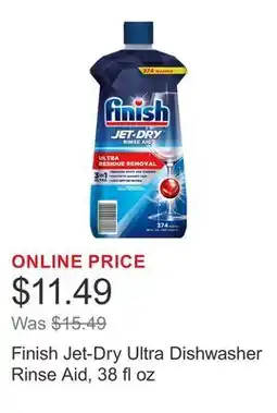 Costco Finish Jet-Dry Ultra Dishwasher Rinse Aid, 38 fl oz offer