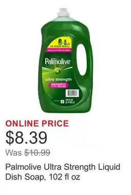 Costco Palmolive Ultra Strength Liquid Dish Soap, 102 fl oz offer